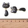 Printed Alloy Pendants ENAM-K076-45G-06-3