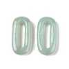 Natural Green Aventurine Oval Pendants G-N342-105G-1