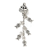 Tibetan Style Alloy Big Pendants FIND-H056-05AS-1