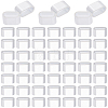 100Pcs Aluminum Beads ALUM-CP0001-01-7