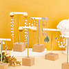 6Pcs 3 Sizes Iron T Bar Earring Display Stands EDIS-FG0001-78-6