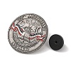 Alloy USA 250th Anniversary Commemorative Lapel Pin Backs JEWB-B046-01D-B-3