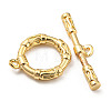 Brass Toggle Clasps KK-A223-14G-5