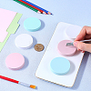 8Pcs 4 Colors Rubber Stamps AJEW-CP0008-31-3