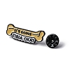 Bone Theme Enamel Pins JEWB-D300-06EB-02-3