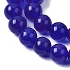 Natural White Jade Beads Strands G-H348-8mm-07-4