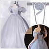 1 Set Women's Wedding Dress Zipper Replacement DIY-BC0009-93F-5