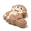 Monkey Food Grade Eco-Friendly Silicone Focal Beads SIL-Q017-02B-2