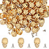 50Pcs Skull Alloy Rivets FIND-CA0011-72B-G-8