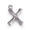 304 Stainless Steel Pendants STAS-I117-14A-P-1