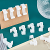 Gorgecraft 40Pcs Plastic Valance Clips FIND-GF0001-96-4