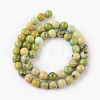 Natural Serpentine Beads Strands G-G767-04-8mm-2