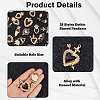 Zinc Alloy Pendants FIND-WH0816-200A-KCG-4