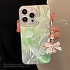 Summer Green Butterfly TPU Plastic Mobile Phone Cover PW-WG901B1-08-1