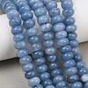 Dyed Natural White Jade Beads Strands G-G107-A39-01-2