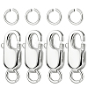 6Pcs 925 Sterling Silver Lobster Claw Clasps STER-BBC0002-06S-1