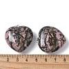 Natural Rhodonite Pendants G-A259-02P-06-3