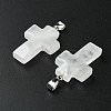 Natural Quartz Crystal Pendants GG-K002-11R-2