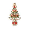 Christmas Alloy Enamel Pendants ENAM-B035-02G-08KCG-1
