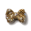 Polymer Clay Rhinestone Beads RGLA-D050-03E-1