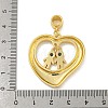 Brass Micro Pave Cubic Zirconia Pendants KK-N254-120C-G-3