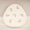 10Pcs Natural Freshwater Shell Pendants SHEL-SZ0001-05-4