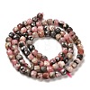 Natural Argentina Rhodonite Beads Strands G-B107-B01-01-3