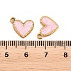 304 Stainless Steel Enamel Pendants STAS-K293-18G-02-3