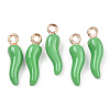 Alloy Enamel Pendants LS-ENAM-N054-70B-1
