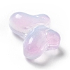Transparent Baking Paint Glass Beads GLAA-F115-01J-4
