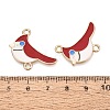 Alloy Enamel Connector Charms PALLOY-Q467-02G-04-3