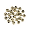 Plating Acrylic Beads PACR-Q010-03AG-2