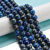 Natural Lapis Lazuli Beads Strands G-E483-17-8mm-8