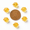 Transparent Acrylic Beads X-TACR-S154-15B-81-3