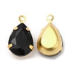 Faceted Glass Rhinestone Pendant GLAA-B012-79-2