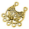 Tibetan Style Alloy Chandelier Components Links LS-PALLOY-EA10687Y-AG-NF-1