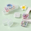 Transparent Plastic Bead Containers CON-YW0001-04-7