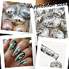 1Pc Foil Nail Art Decorations MRMJ-BBC0001-03B-6
