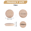 100Pcs Wooden Cover for Stair Railings AJEW-CA0004-65-2