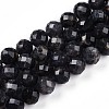 Natural Cordierite/Iolite/Dichroite Beads Strands G-S345-10mm-27-1