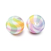 Food Grade Eco-Friendly Printed Silicone Beads SIL-A013-01A-22-2