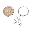 201 Stainless Steel Keychain KEYC-JKC01184-03-3