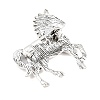 Alloy Rhinestone Lapel Pin Brooches JEWB-C057-01AS-01-2
