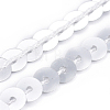 Plastic Paillette/Sequins Chain Rolls PVC-WH0005-01I-1