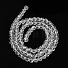 Transparent Glass Beads Strands EGLA-A035-T4mm-D19-3