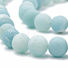 Natural Amazonite Beads Strands X-G-T106-190-2