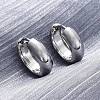 316 Surgical Stainless Steel Hoop Earrings for Women EJEW-G429-01C-P-3
