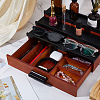3-Tier Wood Jewelry Display Stands with Drawer ODIS-WH0025-327-4