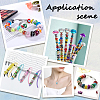 120Pcs Resin European Beads FIND-SP0002-05D-6