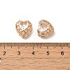 Rack Plating Brass Micro Pave Cubic Zirconia Beads KK-S399-08G-B-2